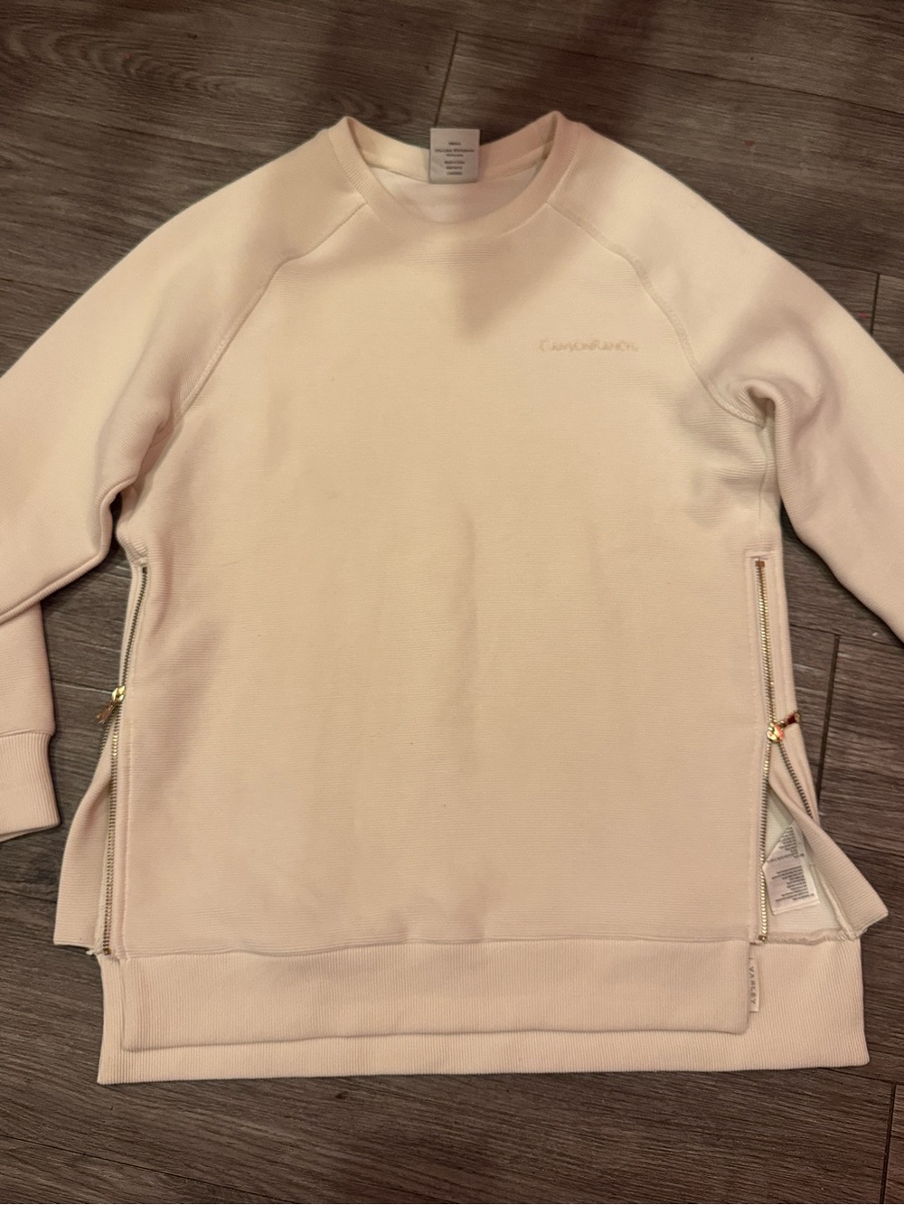 Varley Cream Crewneck Sweatshirt CanyonRanch